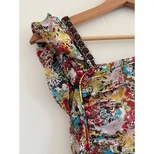 Catherine Malandrino silk mini dress size 6